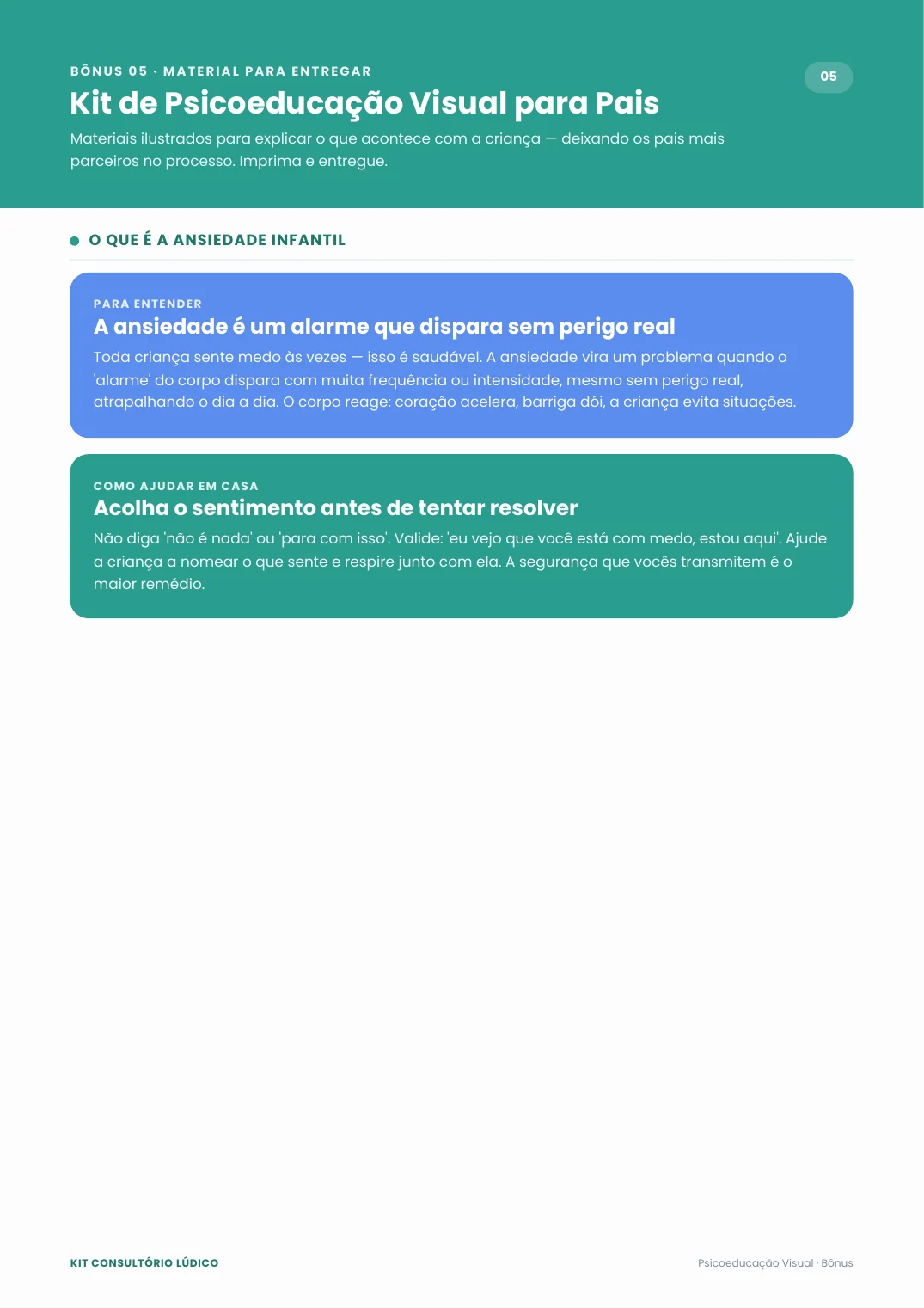 Psicoeducação para pais