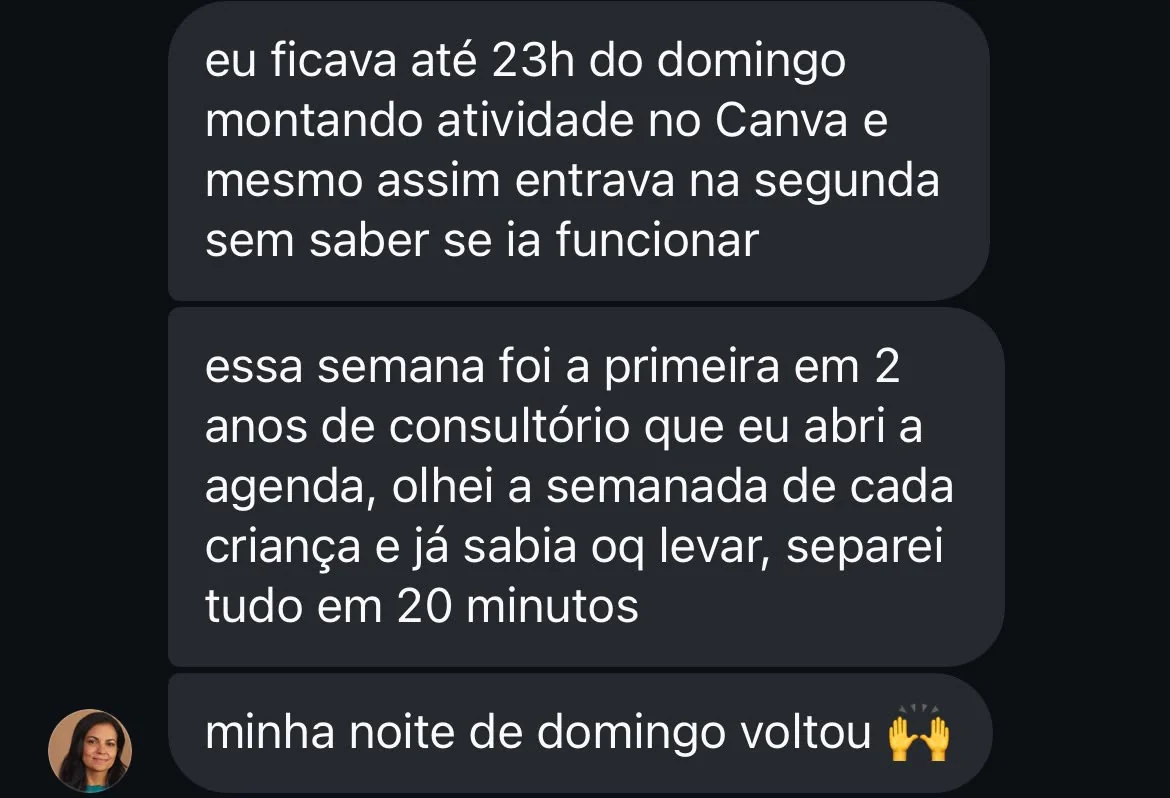 Conversa real de cliente no WhatsApp 1